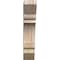Ekena Millwork Olympic Slat Rough Sawn Bracket, Douglas Fir, 4"W x 16"D x 20"H BKT04X16X20OLY06RDF - alternate 2